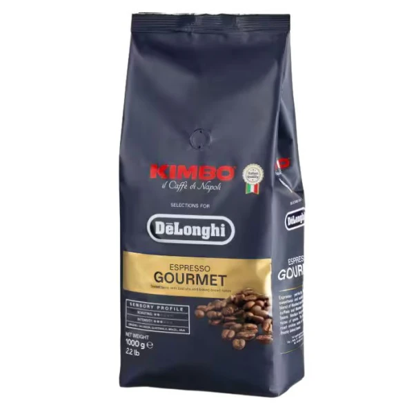 De'Longhi Kimbo, Espresso Gourmet, kawa ziarnista, 1kg