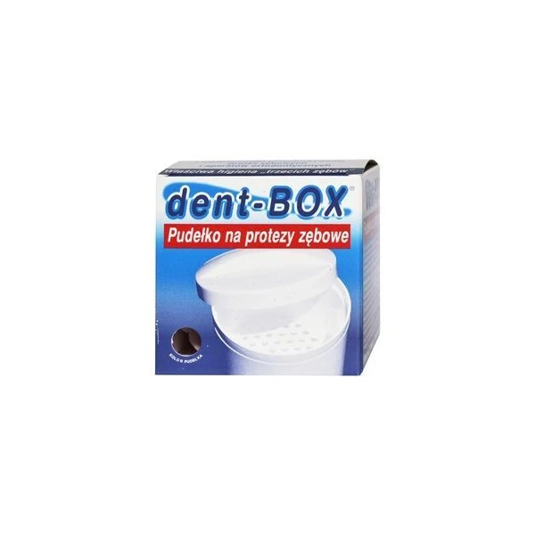 Dent-box, pudełko na protezy zębowe, 1 sztuka