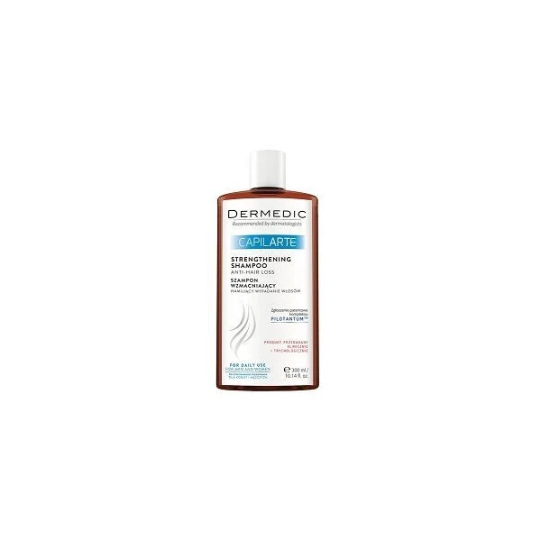 Dermedic, Capilarte, szampon wzmacniający, hamujący wypadanie włosów, 300ml