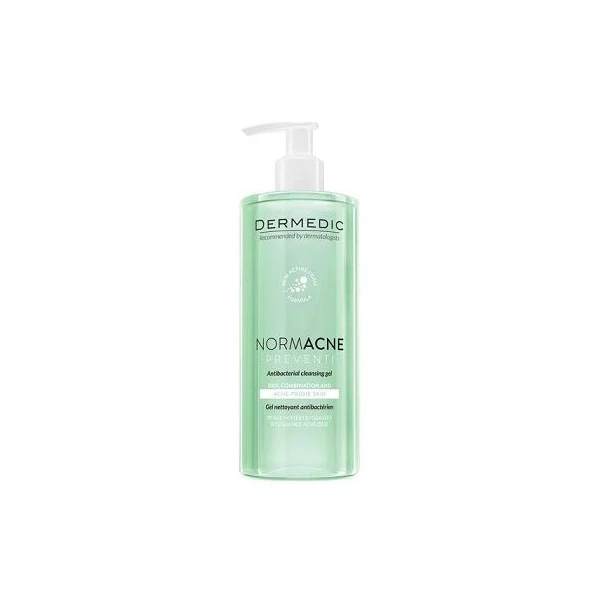 Dermedic, Normacne, żel antybakteryjny do mycia twarzy, 500ml