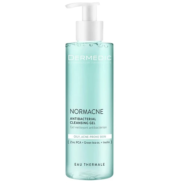 Dermedic, Normacne, żel antybakteryjny do mycia twarzy, 200ml