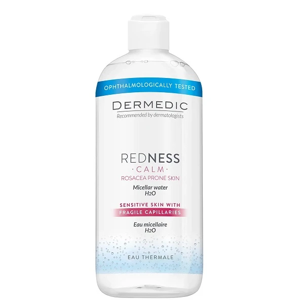 Dermedic, Redness Calm, płyn micelarny H2O, 500ml