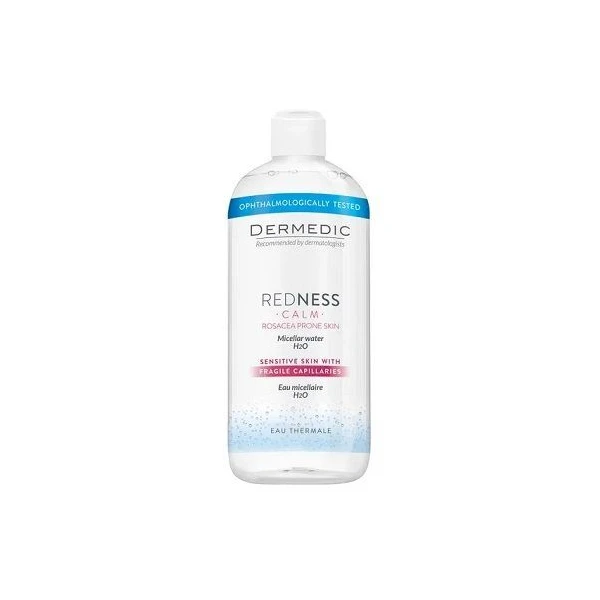 Dermedic, Redness Calm, płyn micelarny H2O, 500ml