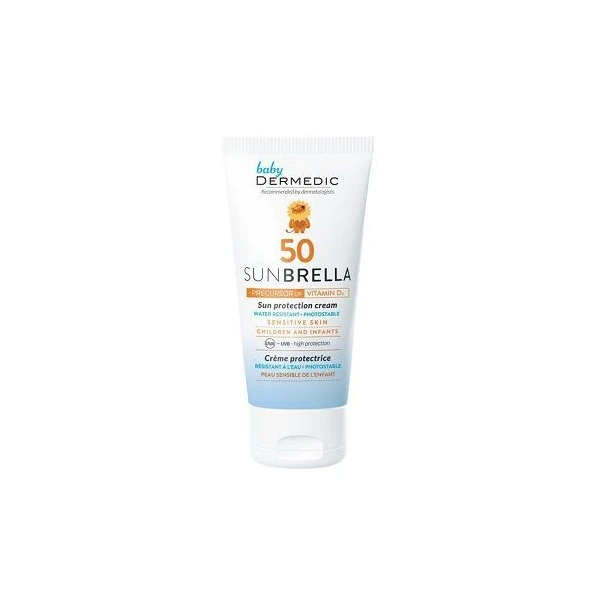 Dermedic Sunbrella Baby, krem ochronny SPF 50, dla dzieci od 1 miesiąca życia, 50g