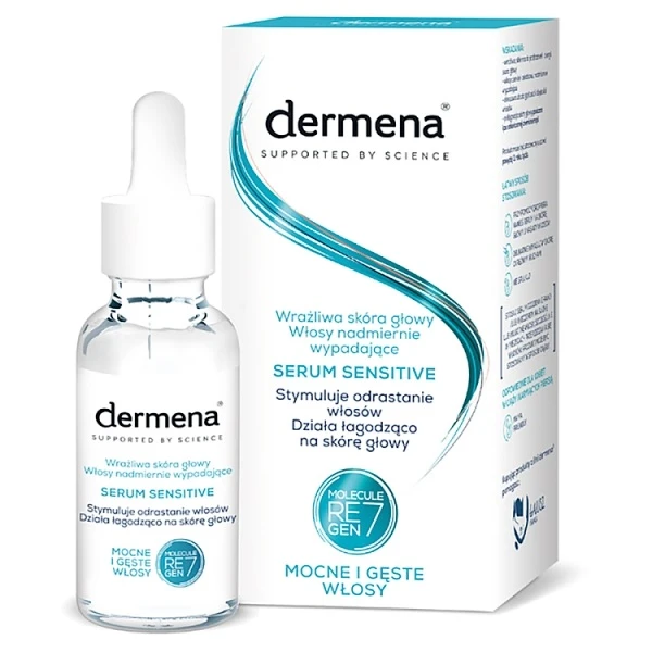 [DATA - 2026-10-31] Dermena Sensitive, serum do wrażliwej skóry głowy, 50ml