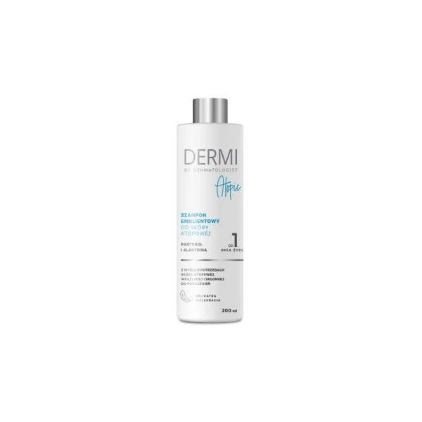 Dermi Atopic, szampon emolientowy, skóra atopowa, od 1 dnia życia, 200ml