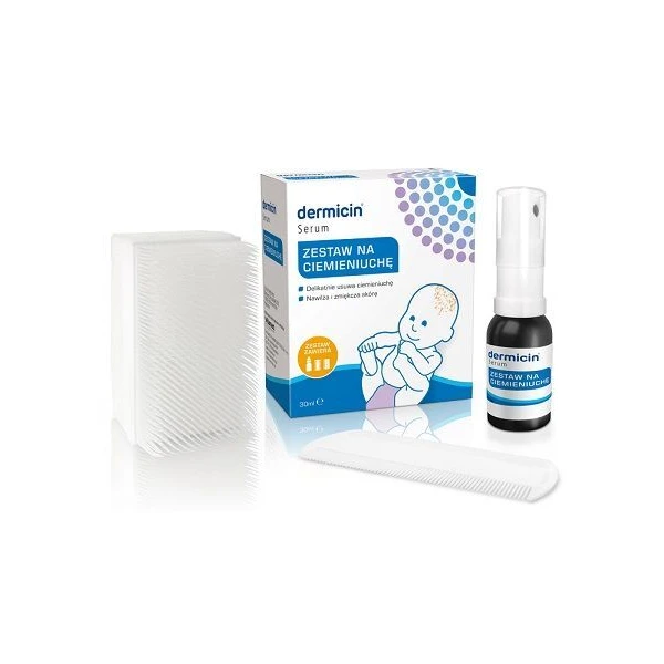 Dermicin, zestaw do leczenia ciemieniuchy, 30ml