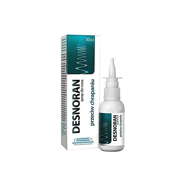 Desnoran, spray do nosa przeciw chrapaniu, 30ml