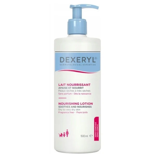 Dexeryl, odżywcze mleczko do ciała, 500ml