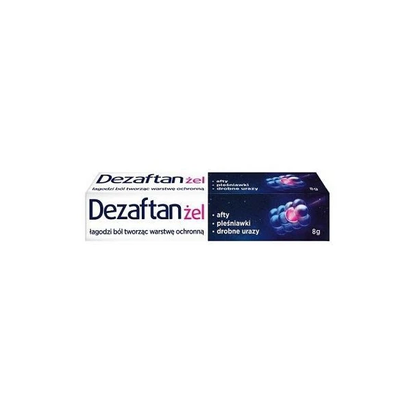 Dezaftan, żel do stosowania w jamie ustnej, 8g