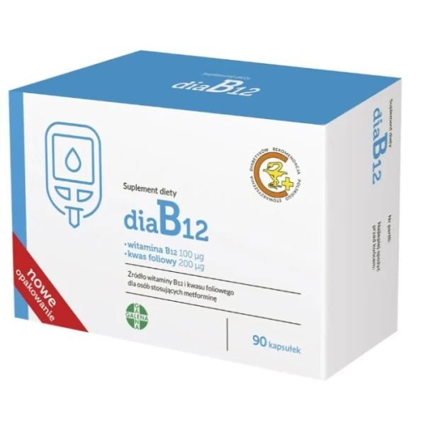 DiaB12, 90 kapsułek