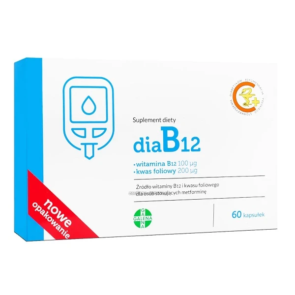 DiaB12, 60 kapsułek