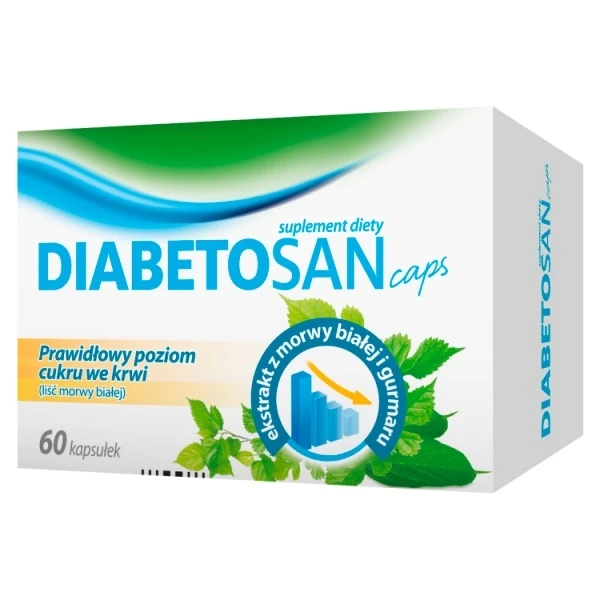 Diabetosan Caps, 60 kapsułek