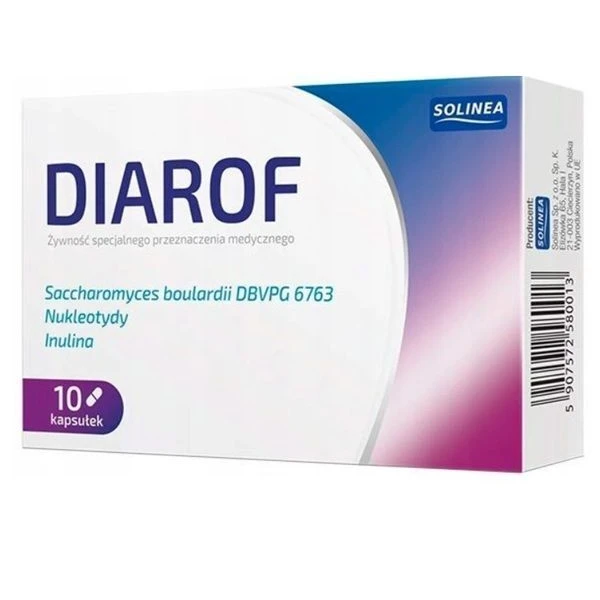 Diarof, 10 kapsułek