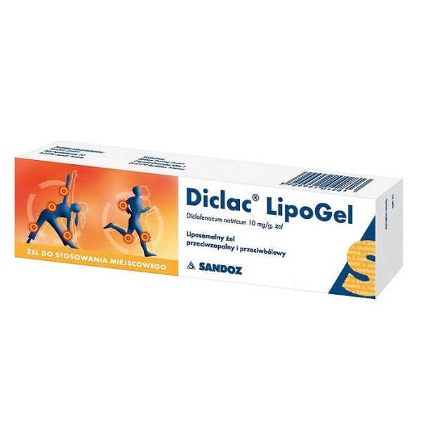 Diclac LipoGel 10mg/g, żel, 100g