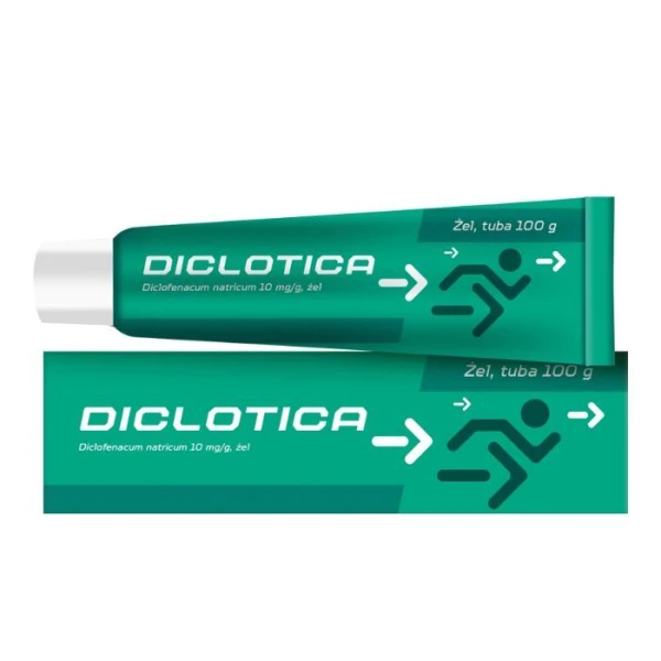Diclotica 10mg/g, żel, 100g