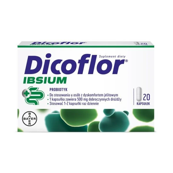 Dicoflor Ibsium, 20 kapsułek