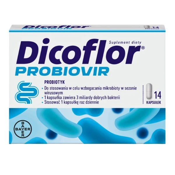 Dicoflor Probiovir, 14 kapsułek