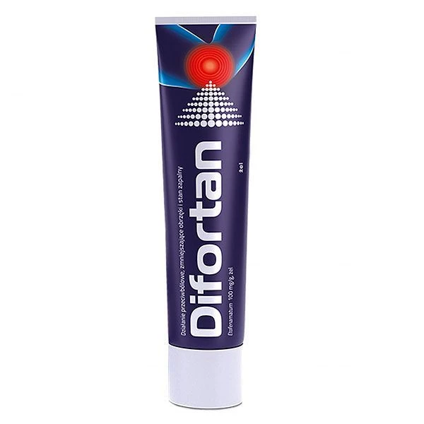 Difortan 100mg/g, żel, 50g