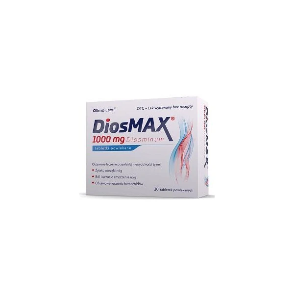 DiosMax 1000mg, 30 tabletek powlekanych