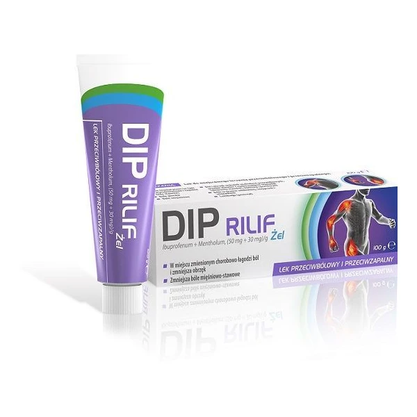 Dip Rilif (50mg+30mg)/g, żel, 100g
