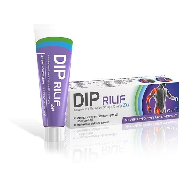 Dip Rilif (50mg+30mg)/g, żel, 50g