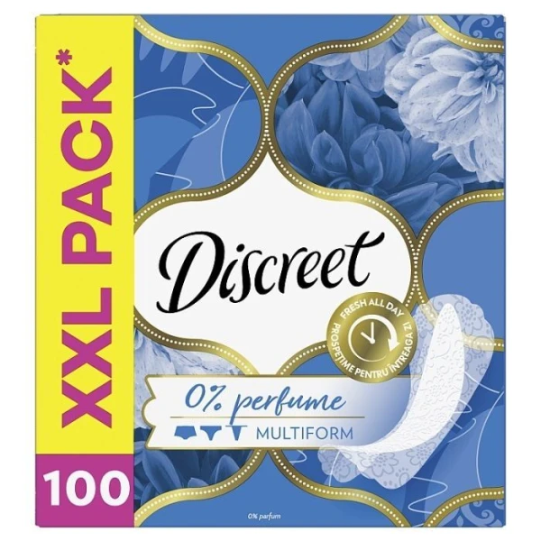 Discreet Multiform, wkładki higieniczne, 100 sztuk