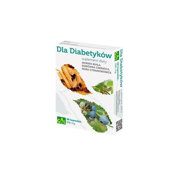 Dla diabetyków, Gal, 48 kapsułek