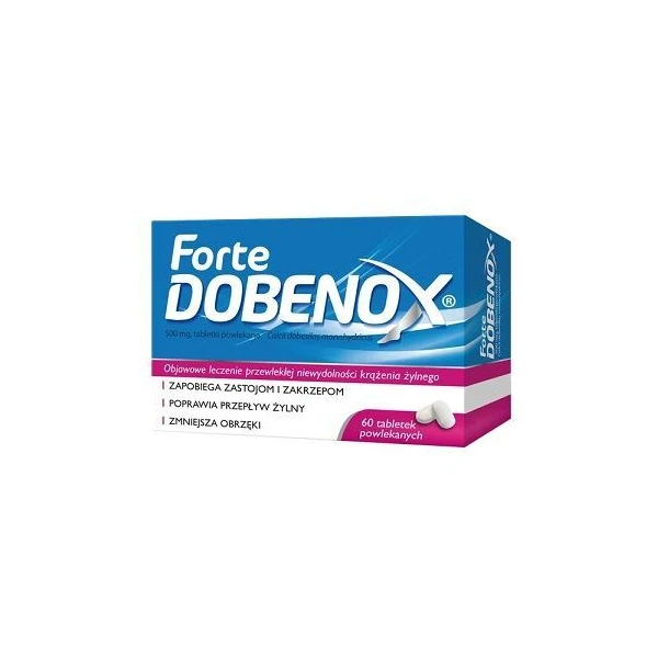 Dobenox Forte 500mg, 60 tabletek