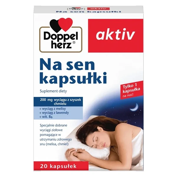 Doppelherz Aktiv, Na sen kapsułki, 20 kapsułek