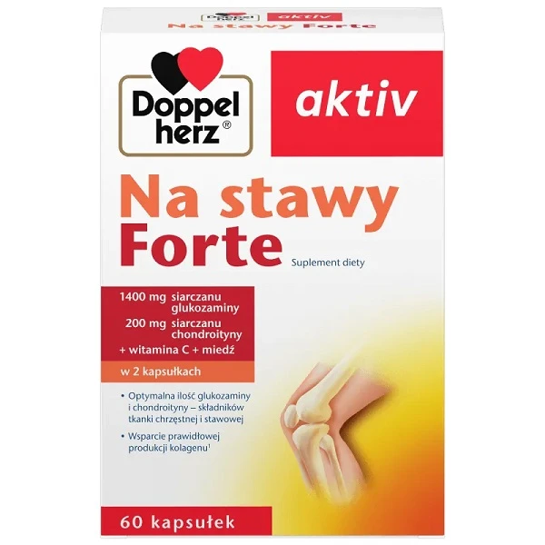 Doppelherz Aktiv, Na stawy Forte, 60 kapsułek