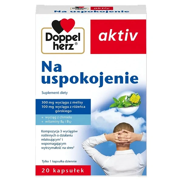 Doppelherz Aktiv, Na uspokojenie, 20 kapsułek