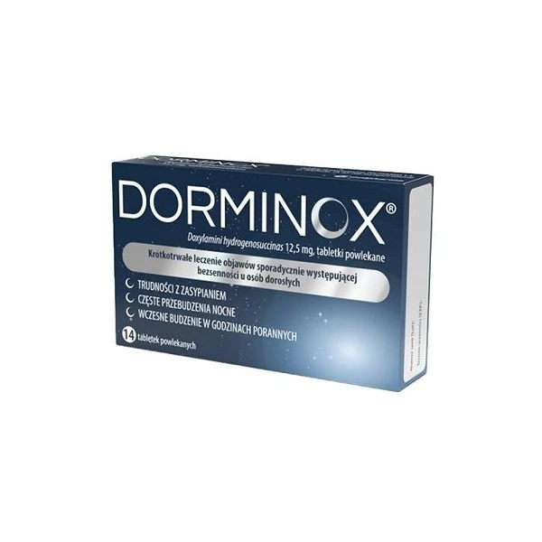 Dorminox 12,5mg, 14 tabletek