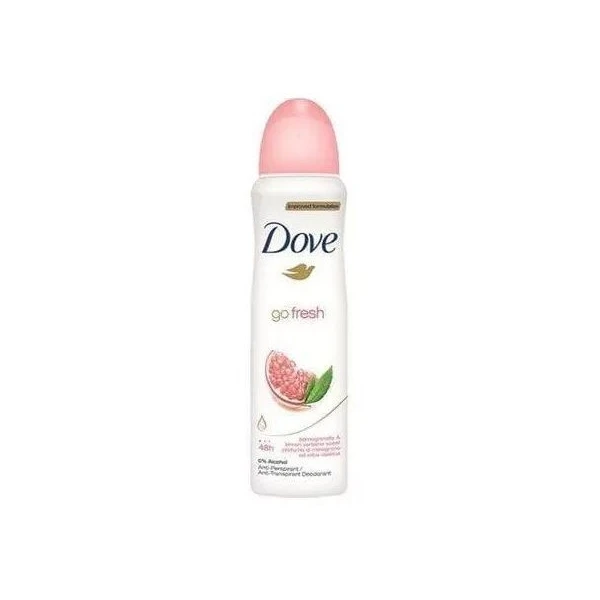 Dove Dove Go Fresh, antyperspirant w sprayu, granat i werbena cytrynowa, 250ml