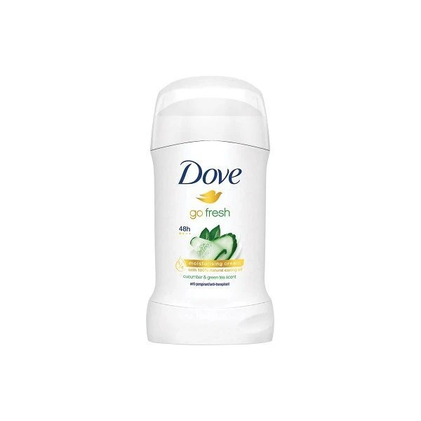 Dove Dove Go Fresh, Antitranspirant als Stift, Gurke und grün Tee, 40ml — Inhaltsstoffe und Bewertung