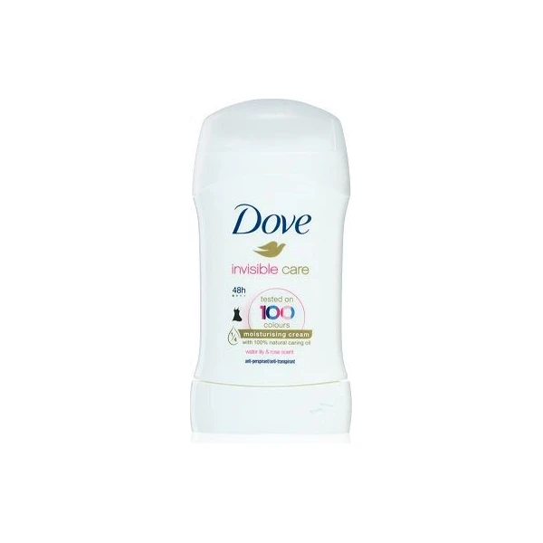 Dove Dove Invisible Care, antyperspirant w sztyfcie, lilia wodna i róża, 40ml — Inhaltsstoffe und Bewertung