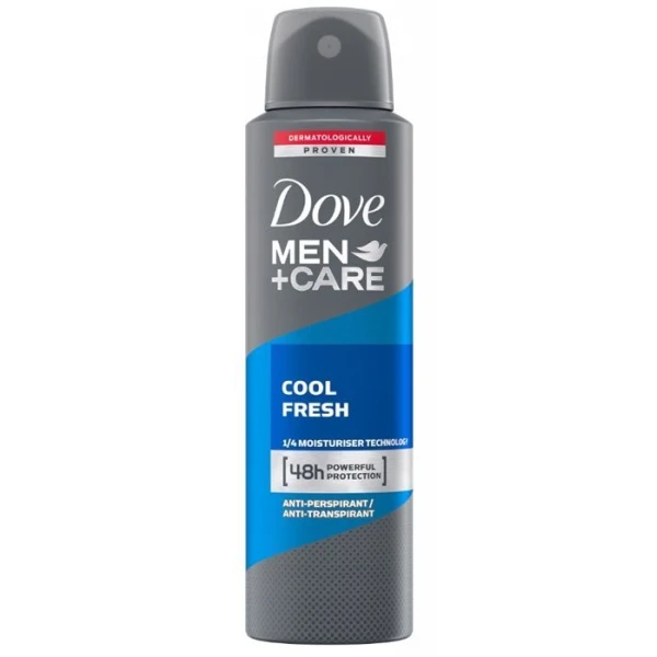 Dove Men+ Care, Cool Fresh, antyperspirant w sprayu, 250ml