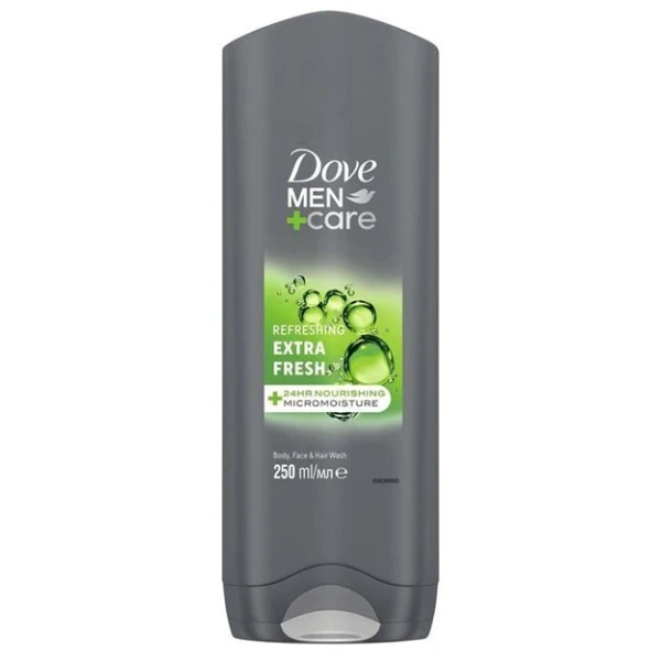 Dove Men+ Care, Extra Fresh, żel pod prysznic, 250ml