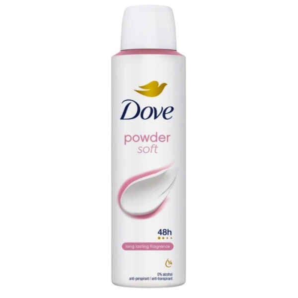Dove Powder Soft, antyperspirant w sprayu, 150ml