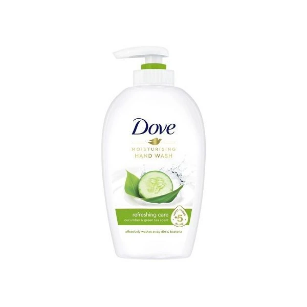 Dove Refreshing Care, mydło w płynie, ogórek i zielona herbata, 250ml