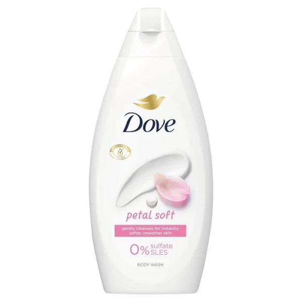 Dove, żel pod prysznic i do kąpieli, Petal Soft, 450ml