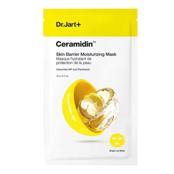 Dr.Jart+, Ceramidin Skin Barrier, maseczka nawilżająca ceramidami, 1 sztuka
