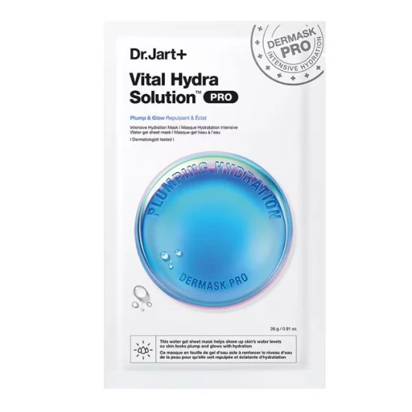 Dr.Jart+, Vital Hydra Solution Pro, nawilżająca maseczka w płachcie, 1 sztuka