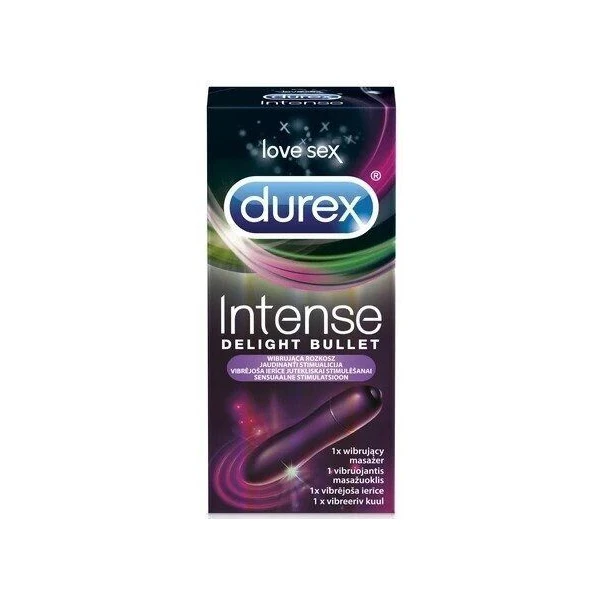 Durex Intense Delight Bullet, wibrująca rozkosz, masażer, 1 sztuka