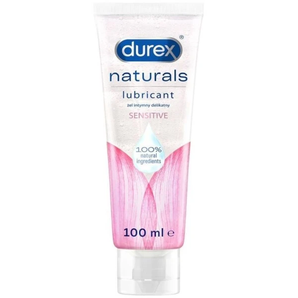 [DATA - 2026-10-31] Durex Naturals Sensitive, żel intymny, 100 ml