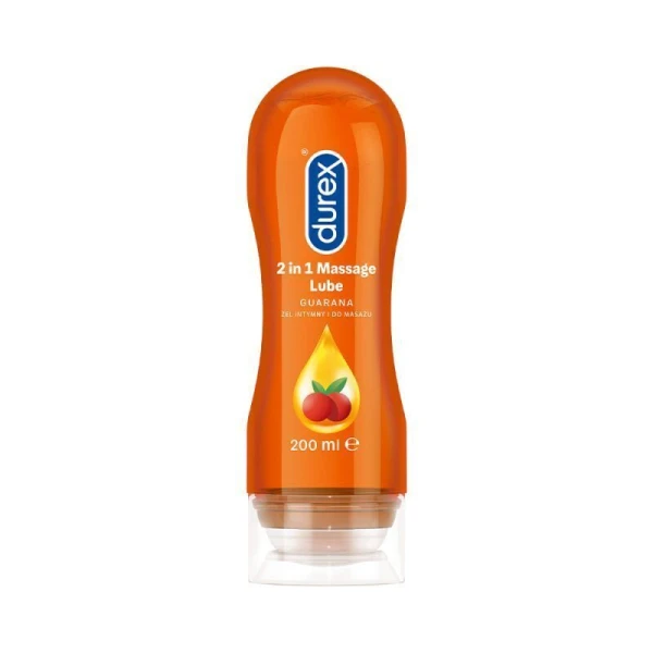 Durex Play, żel stymulujący do masażu 2w1, z pobudzającą guaraną, 200ml
