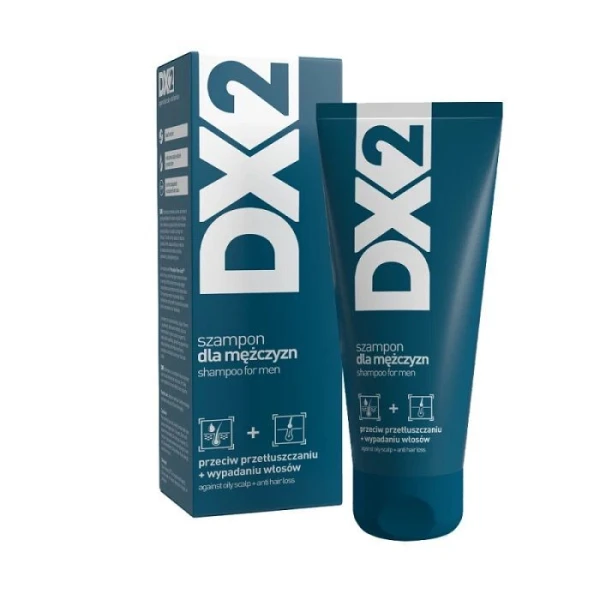 DX2, szampon dla mężczyzn przeciw przetłuszczaniu i wypadaniu włosów, 150ml