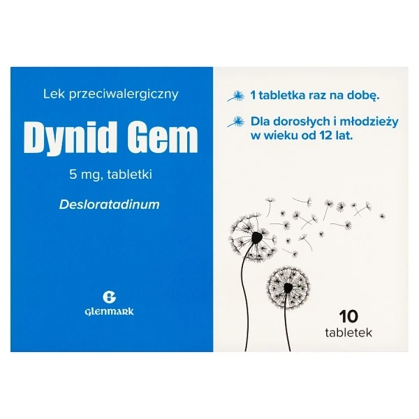 Dynid Gem 5mg, 10 tabletek