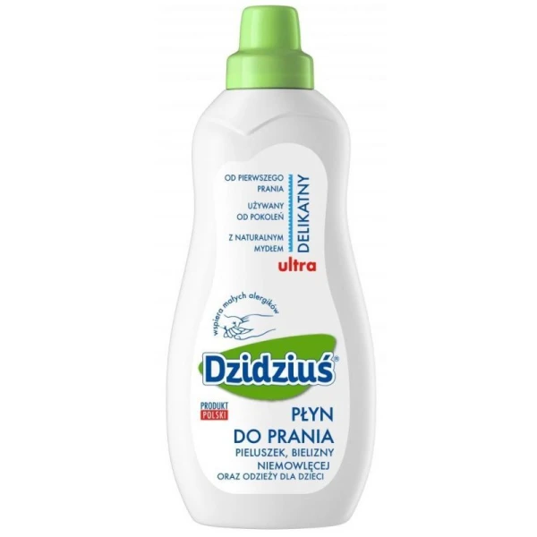 Dzidziuś, płyn do prania pieluszek, bielizny i odzieży dziecęcej, 750ml