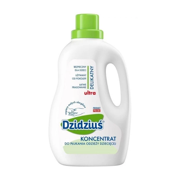 Dzidziuś, ultra delikatny koncentrat do płukania odzieży dziecięcej, 1,5l